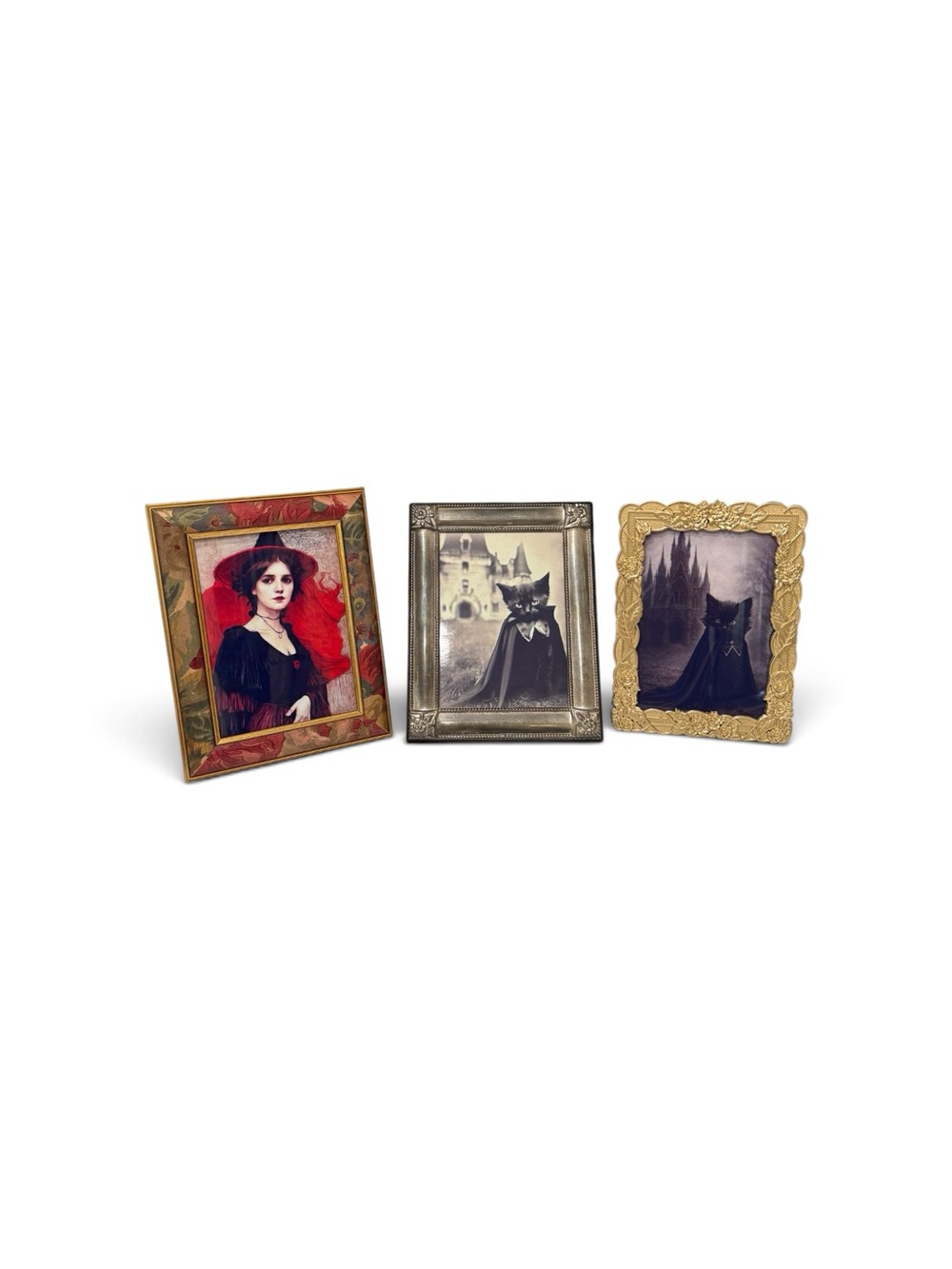 Vintage Picture Frames with Halloween Art - Picture 4 of 15